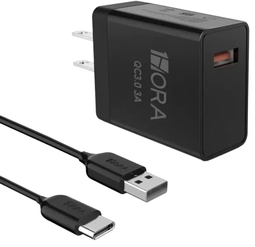 GAR092 Cargador Tipo C 18W de 1HORA - Carga Rápida y Segura para Dispositivos USB-C