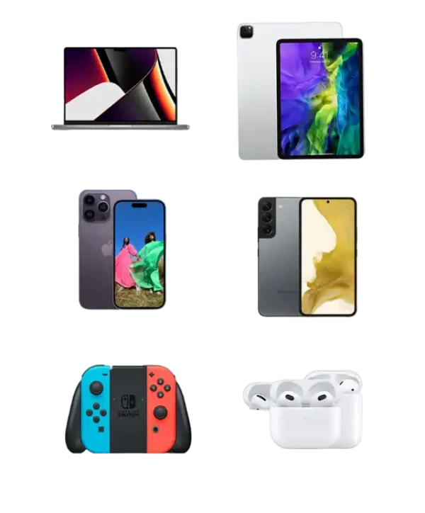 Cargador GaN 3 en 1 65W GAR322 - 2 Puertos Tipo C + 1 USB-A + Cable Tipo C 2m - Carga Rápida