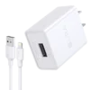 Cargador GAR143 + Cable Lightning 2.4A Blanco