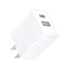 Cargador de Pared GAR161 Dual USB-C + USB-A 20W - Carga Rápida